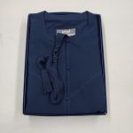 Premium Emirati Thobe: Navy Blue